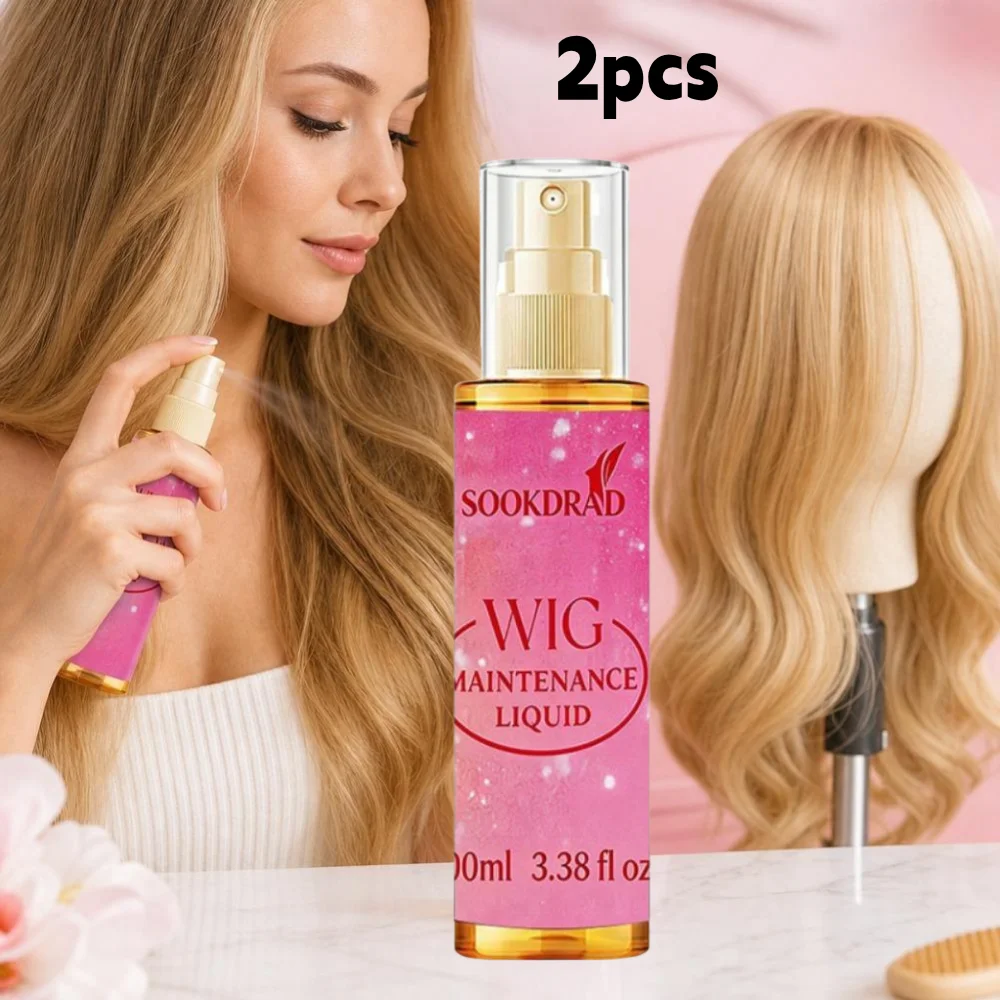 100ml-2-unidades-spray-para-cuidado-de-perucas-antiestatico-condicionador-antifrizz-alisador-antiemaranhamento-protecao-hidratante-e-brilho-para-perucas-e-cabelos