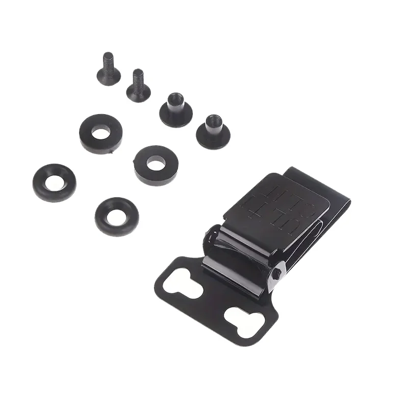 Clip de ceinture pour gaine K, noir Durable avec vis, Compatible avec plusieurs Types de couteaux, étui polyvalent, accessoires pour armes à jouets