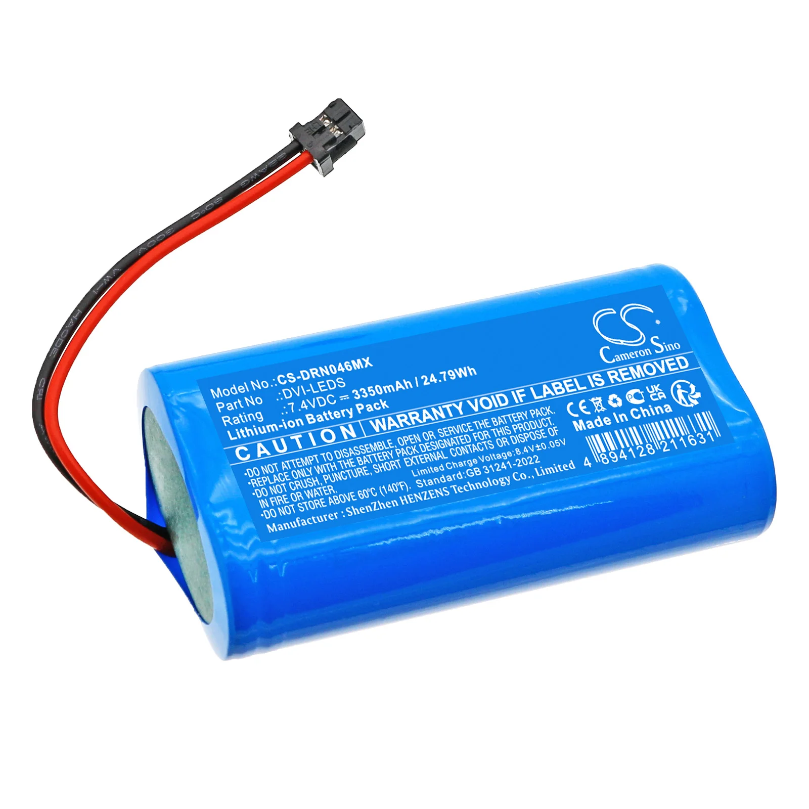 CS Replacement Battery ForVision  LED DayLite LED DayLite HDi 3350mAh / 24.79Wh