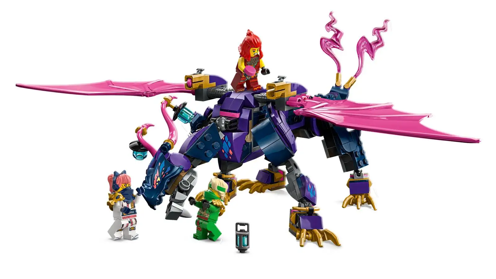 LEGO® NINJAGO® Rontu The Master Dragon (71842) Toy with 4 NINJAGO