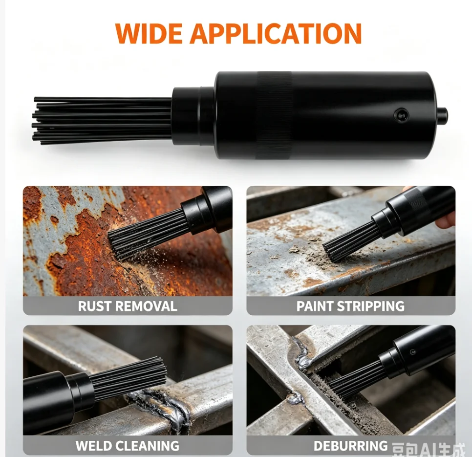 rust-removal-head-air-powered-pneumatic-needle-scaler-tool-pneumatic-needle-bundle-deruster-head-hammer-small-tools-accessories