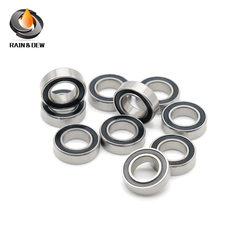 4P 15267-2RS Ball Bearing 15*26*7 mm Chrome Steel Rubber Sealed, 15267RS Bicycle Bearings Smoothly for American Classic Rear Hub