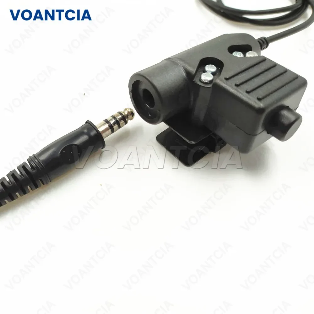 Headset Adapter U94 PTT for PD500 PD560 PD505 TC-518 TC-700 TC-610 TC-620 TC-510 TC-580 TC-585 TC-446S WalkieTalkie Radio