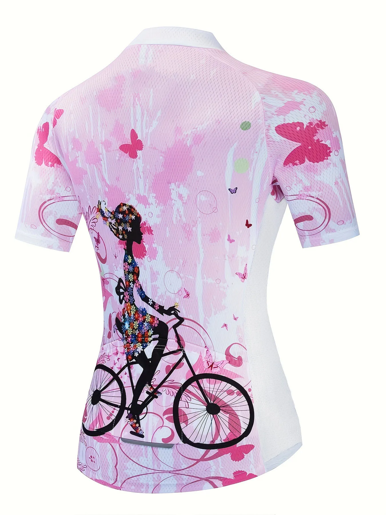 

KINGBIKE Women's cycling clothes Summer cycling shirt Short sleeve breathable fast drying 3D printed sportswear Clothing Fitness