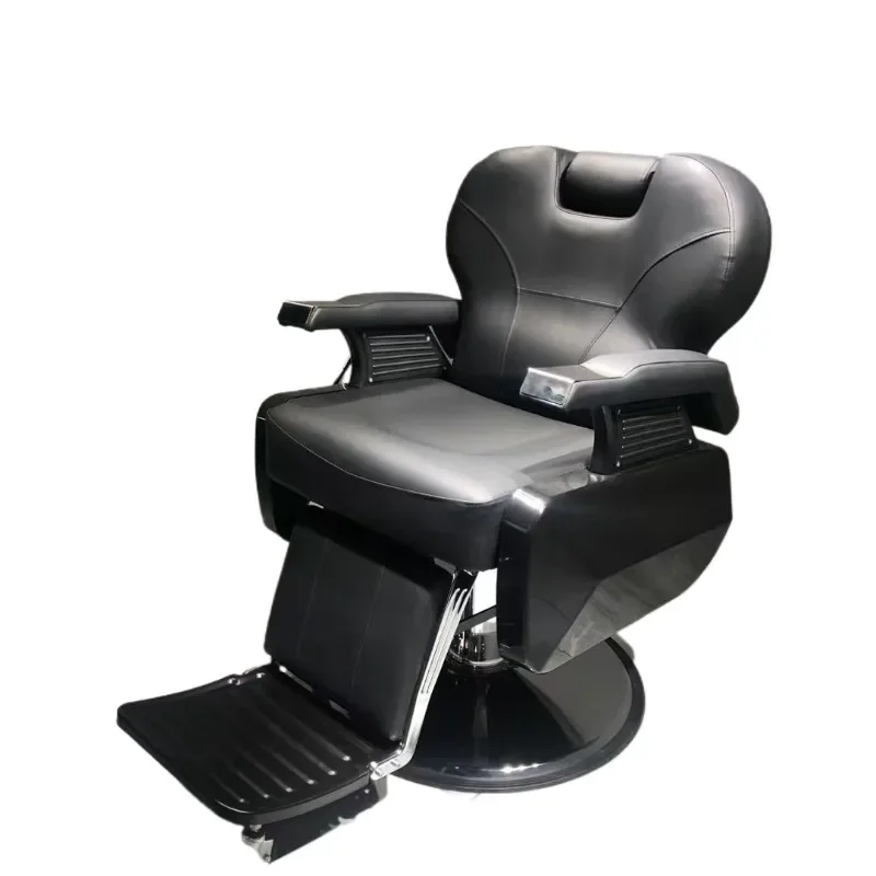 Luxury barber chair hair salon can be placed upside down, hair chair cutting high-end chair can be lifted