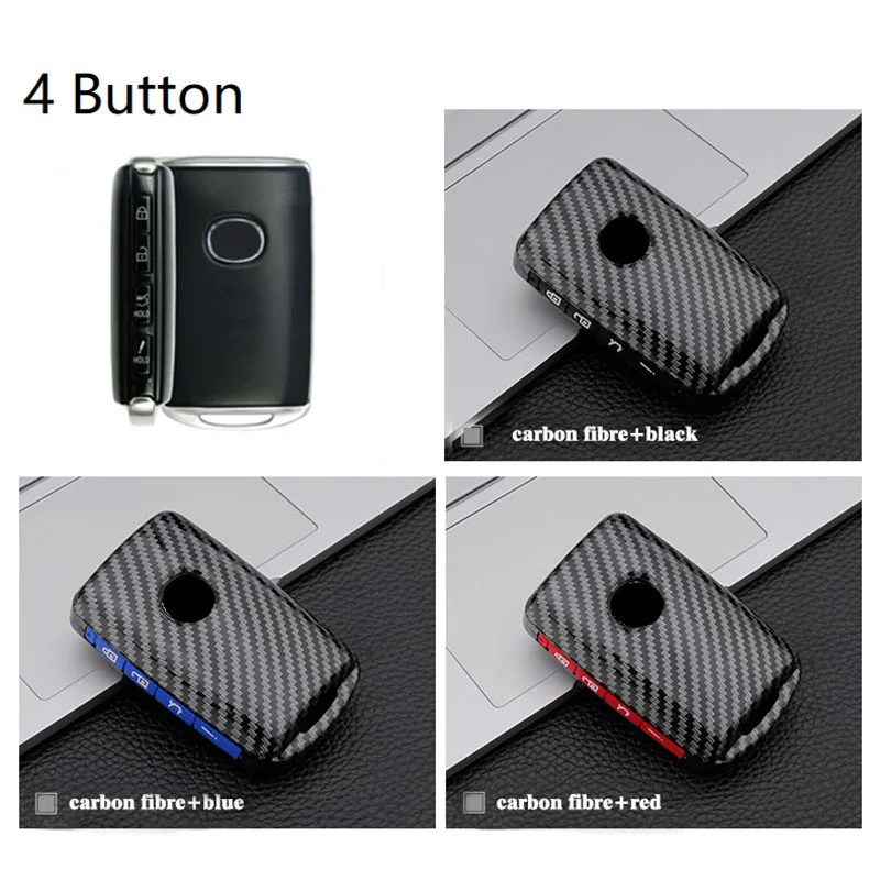 Carbon Fiber+Silicone Car Key Cover Case For Mazda 3 Alexa CX-30 CX30 CX5 CX 5 CX-5 CX8 CX9 CX4 2019 2020 Keychain  Accessories