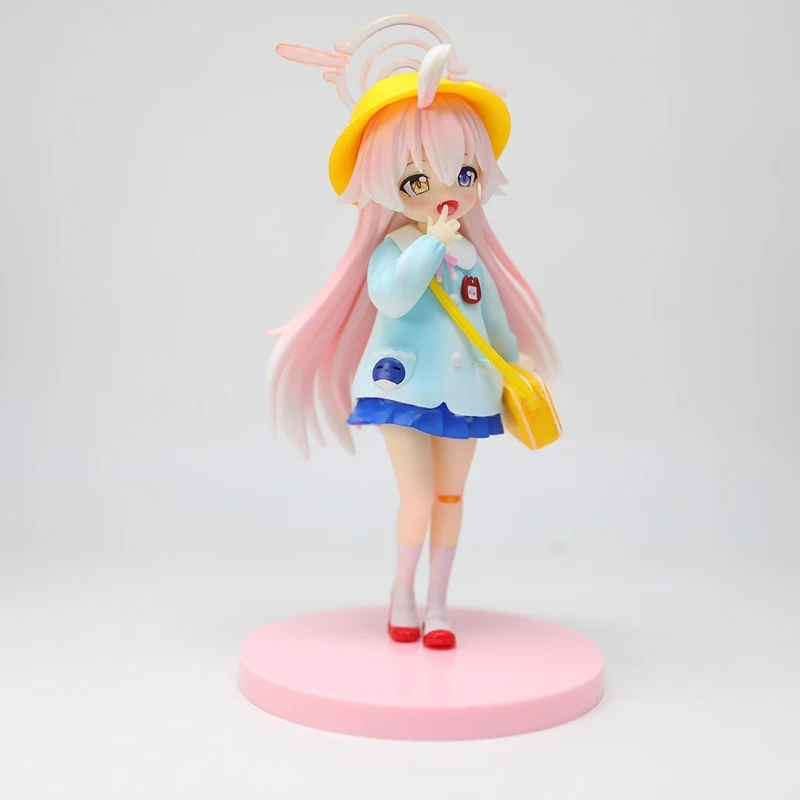 21 سنتيمتر الأزرق الأرشيف تاكاناشي هوشينو أنيمي الشكل Ichinose Asuna/Arona/Asuma Toki/Sunaookami Shiroko عمل نموذج لجسم دمية لعبة