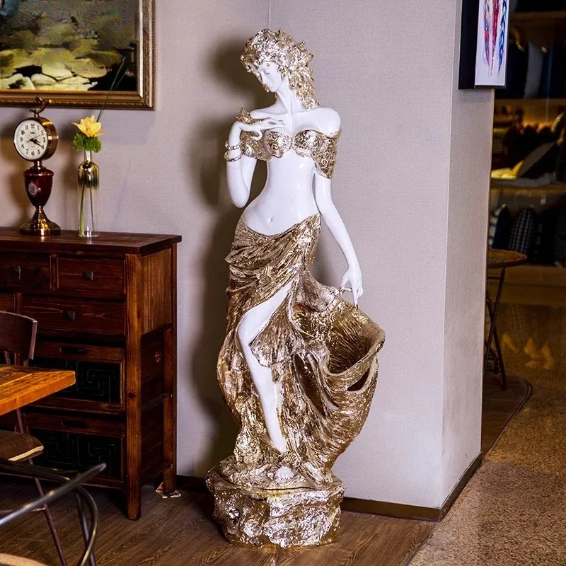 BJ Home Jewelry Decorative Figure Flower Arrangement Ornament European-style Large-scale Floor-to-ceiling