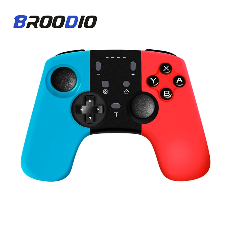 BROODIO Wireless Controller For Nintendo Switch Pro Console Game Controller Supports Gyro Axis Turbo and Dual Vibration Gamepads