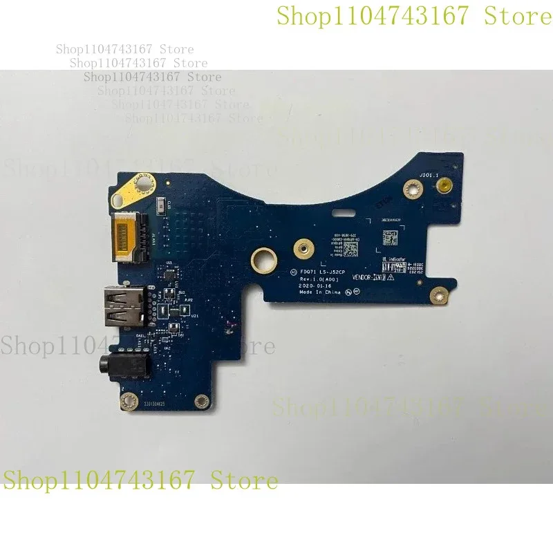 

FDQ71 LS-J52CP 0R18KH R18KH New for Alienware M17 R4 Laptop USB Audio Lan Board