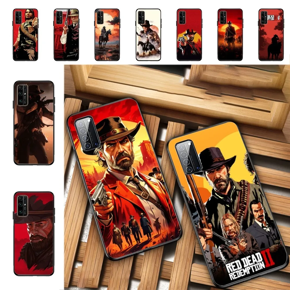 Red Dead Game R-Redemption 2 Phone Case For Huawei Honor 10 Lite 9 20 7A 9X 30 50 60 70 Pro Plus Soft Silicone Cover