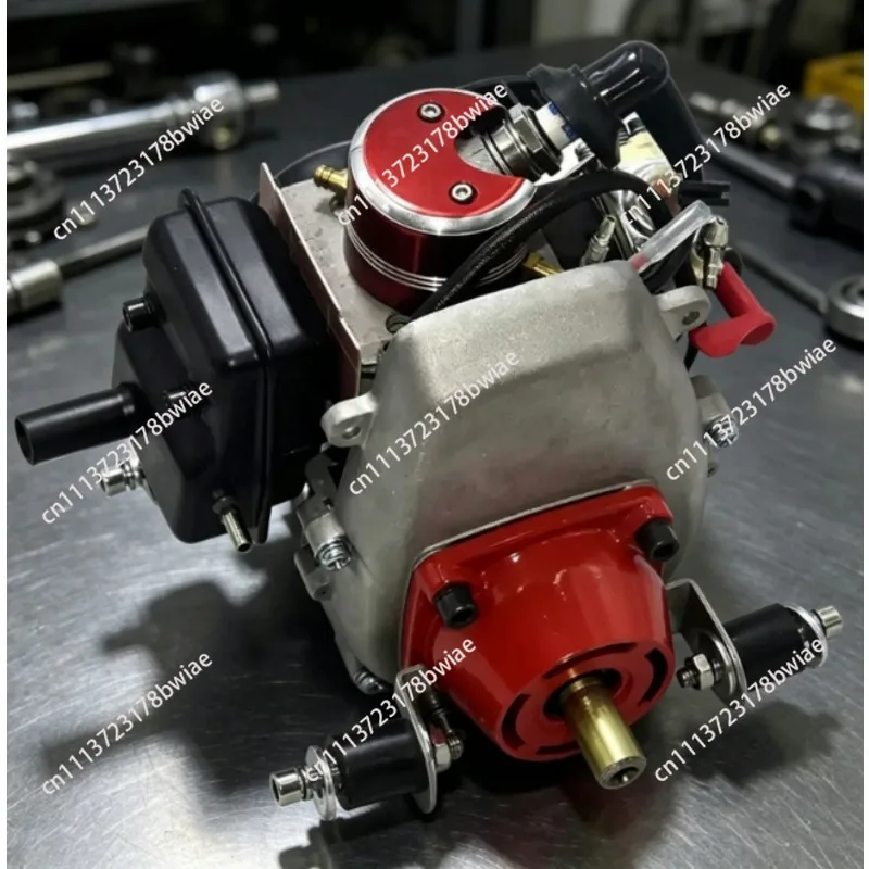 26cc ship model engine, remote control model racing single-cylinder water-cooled pull engine, two-stroke ignition