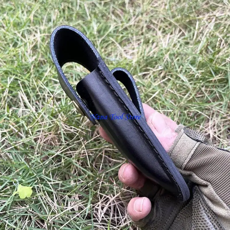 31GJ Leather Blade Case Cutter Cover Fixed Blade Cutter Holder For Easy Transport During Hiking And Work