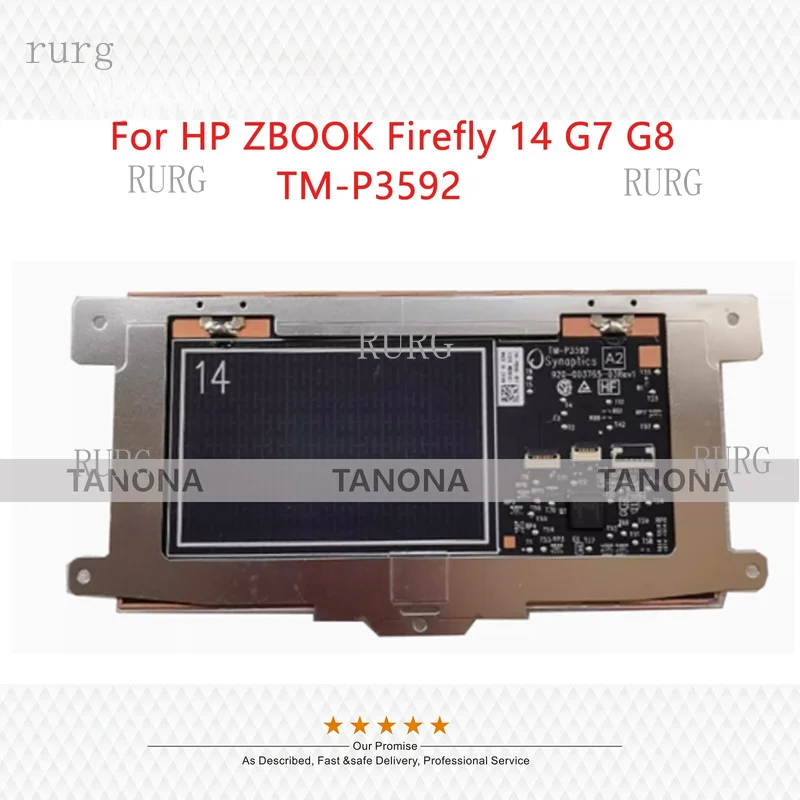 R+  New For HP Zbook Firefly 14 G7 G8 Click Button Touchpad Key Board TM-P3592 GRAY