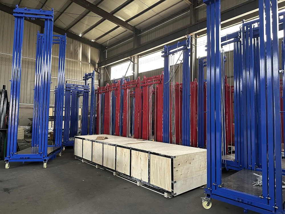 Mesa de elevação elétrica móvel do andaime do andaime da escada elétrica portátil