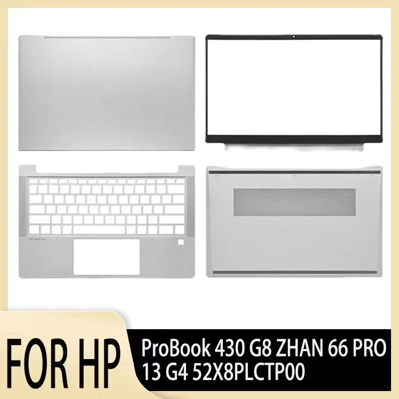 

New for ProBook 430 G8 ZHAN 66 PRO 13 G4 52X8PLCTP00 Top Case Laptop LCD Back Cover Front Bezel Palmrest Bottom Silver