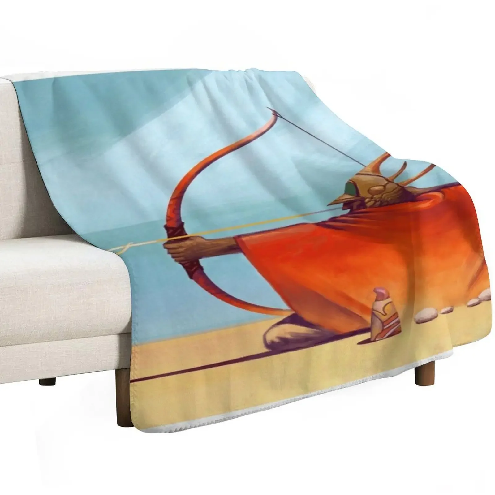 Moebius Artwork Jean Giraud Moebius Landscape Throw Blanket Personalized Gift Plush Loose for babies Giant Sofa Hair Blankets