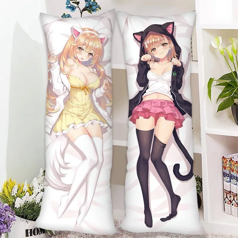 Anime Game A Certain Scientific Railgun Dakimakura Misaka Mikoto Hugging Body Pillowcase Shirai Kuroko Cushion Cover Boy Gift