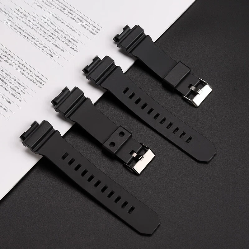 حزام ساعة جل السيليكا الأسود لساعة كاسيو جي شوك GW-9200 GW-9110 G-9200 حزام الساعات GW9200 GW9110 G9200 ملحقات ساعة رجالية مطاطية