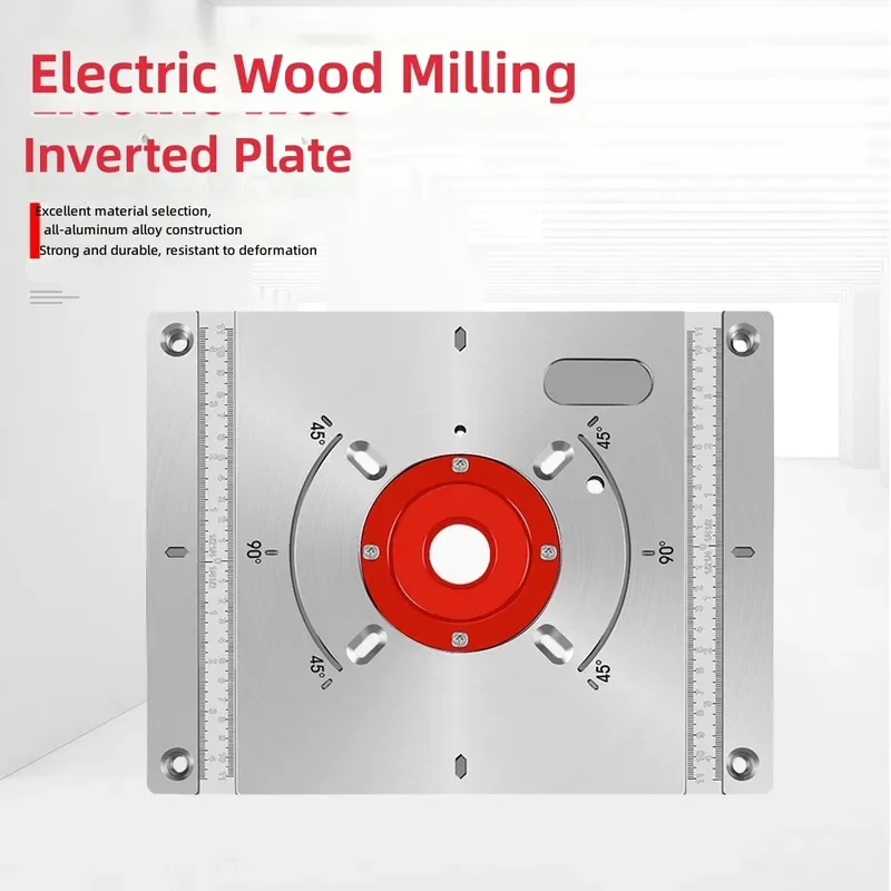 High Power Bakelite Milling Machine Flip Chip Table Woodworking Engraver Slotting Trimmer Multi Functional Electric Router