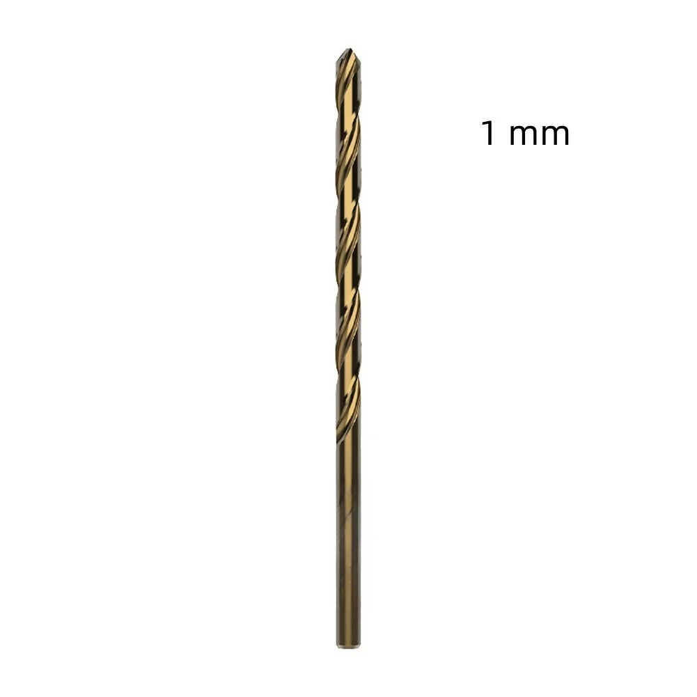 High Performance Steel Drill Bits High Performance Steel Twist Drill Bits 135 Degree Double Relief Angle Smooth Cutting Edge