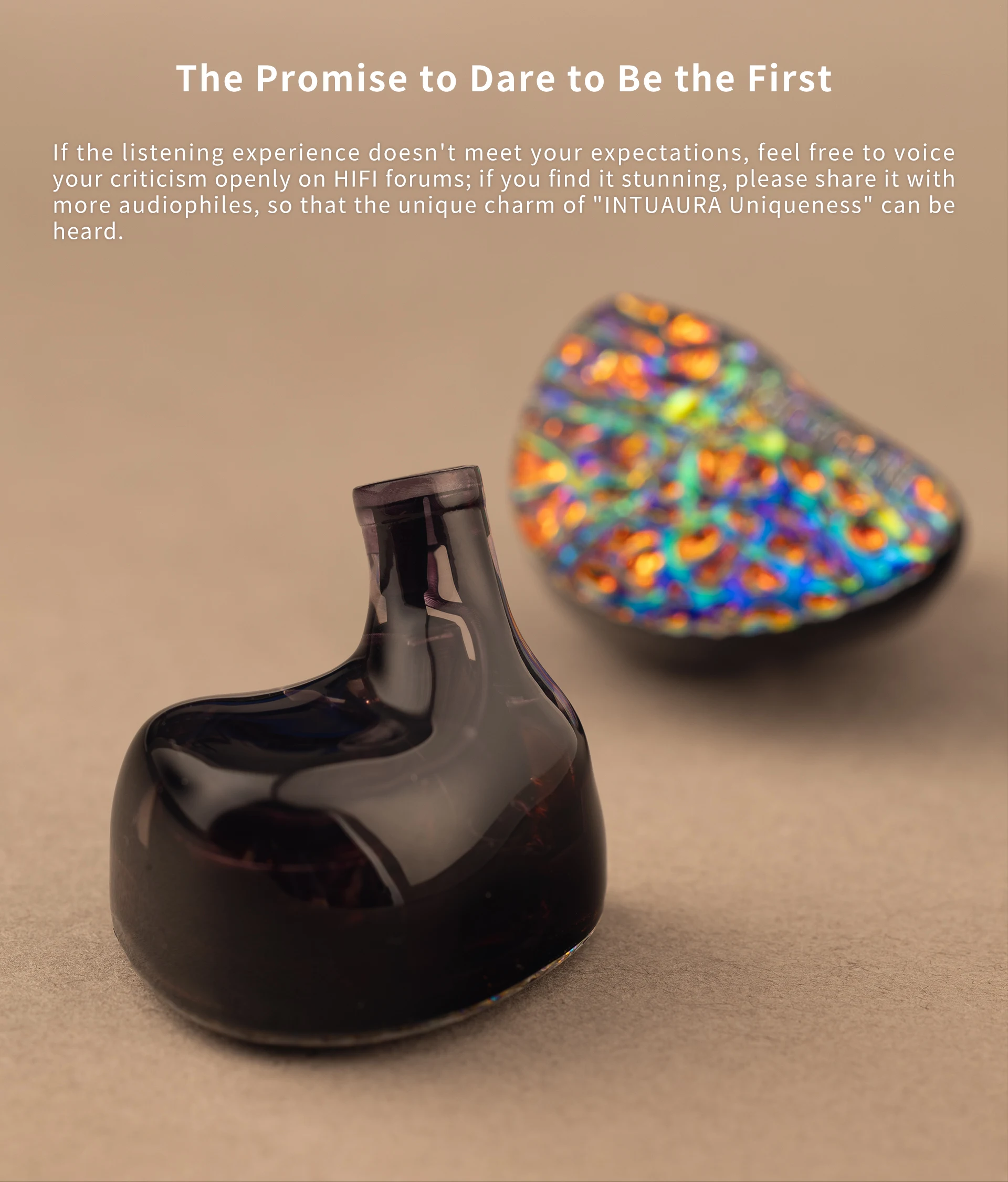 سماعة أذن INTUAURA Uniqueness متعددة السائق IEM مع جهير صفر التخميد وأنابيب صوتية ثلاثية #3