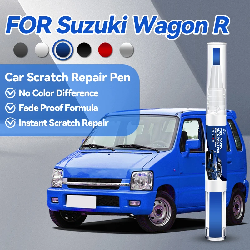 

Специализированные автомобильные аксессуары для Suzuki Wagon R: карандаш для ремонта лакокрасочного покрытия, средство для удаления царапин, DIY, синий 048, красный, синий