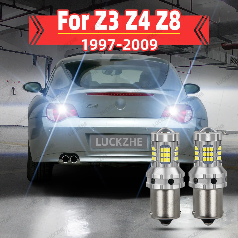 For BMW Z3 E36 Z4 E85 E86 Z8 E52 Car Reversing Light Backup Lamp Back Up 1995-2004 2005 2006 2007 2008 2009 Reverse Light 2Pcs