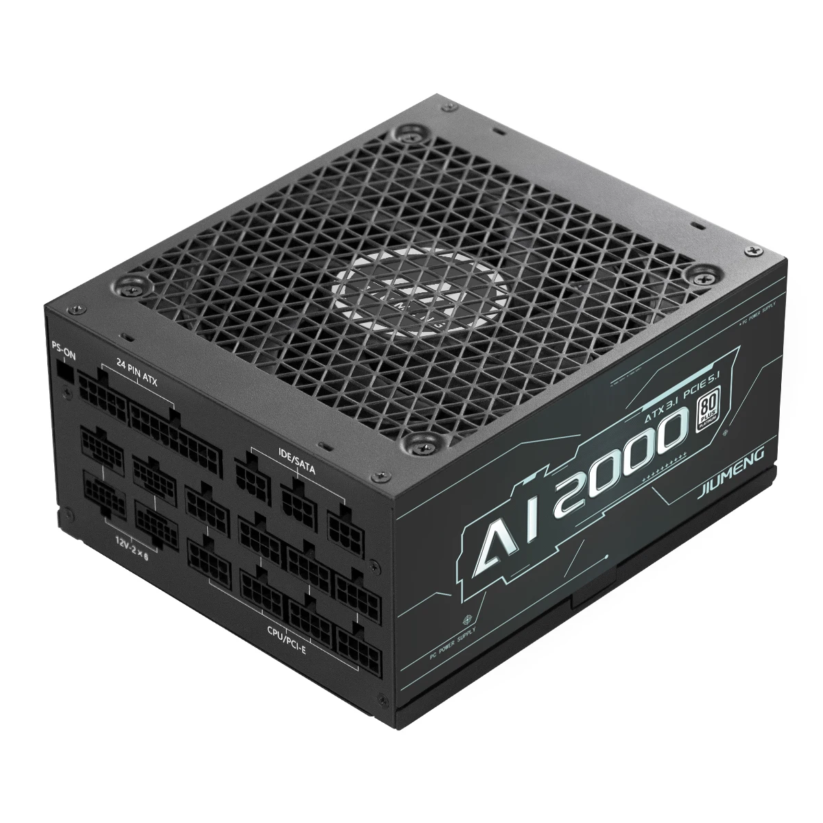 Full Modular PSU 220-240 VAC 80 Plus Platinum ATX 3.1 2000W Desktop & Server Power Supply With 10-Year Warranty