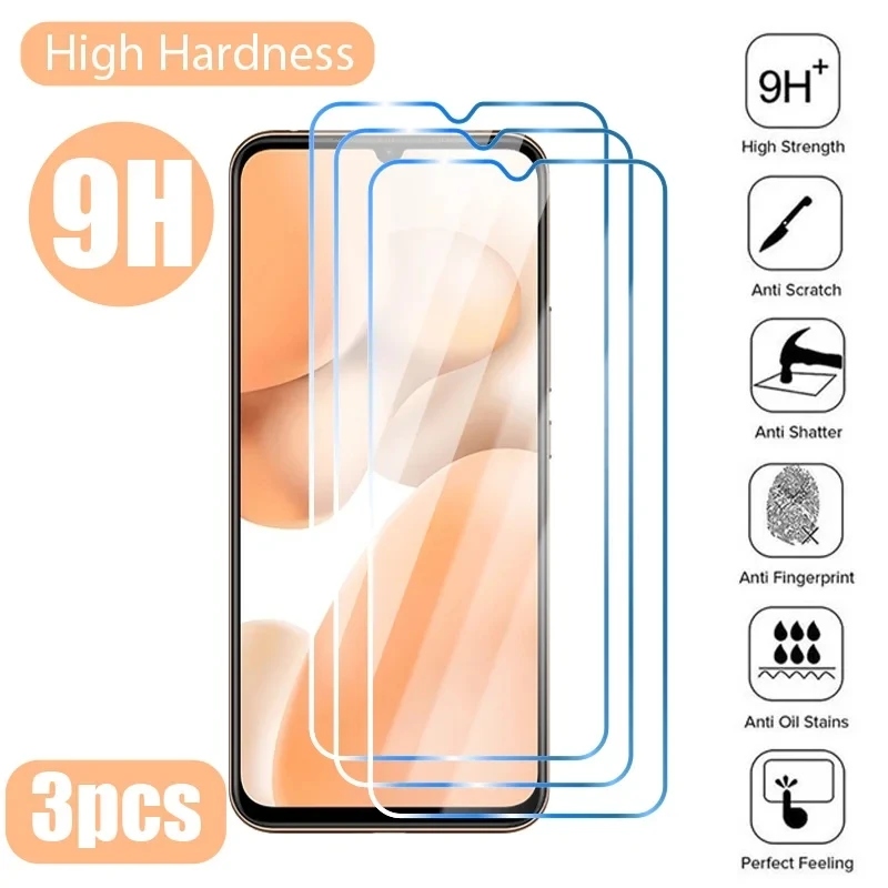 3Pcs Tempered Glass…