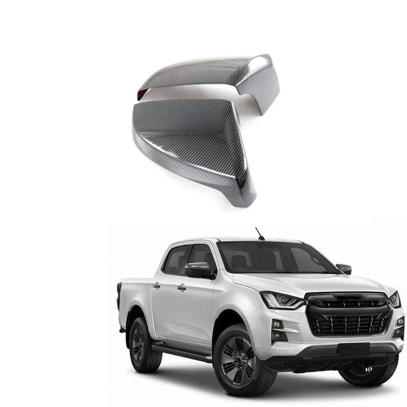 

Чехол для зеркала заднего вида Isuzu D-MAX DMAX 2021 2022 2023 ABS из углеродного волокна