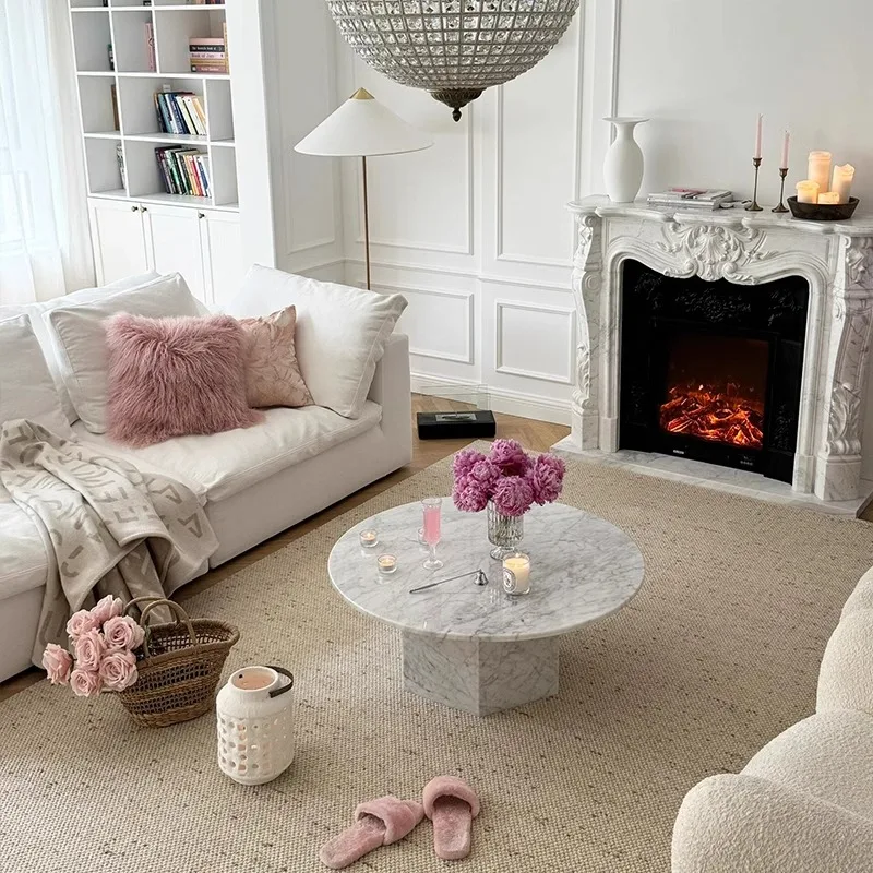 

Unique Design Coffee Table Decoration Round Small Minimalist Modern Coffee Table Center Nordic Stoliki Kawowe Furniture Home