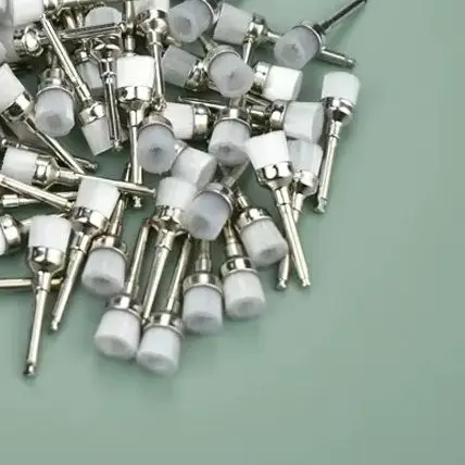 

100Pcs White/colorful Tooth Polishing Brushes Latch Bowl Nylon Dental Prophy Lab Dentist Clinic Tools