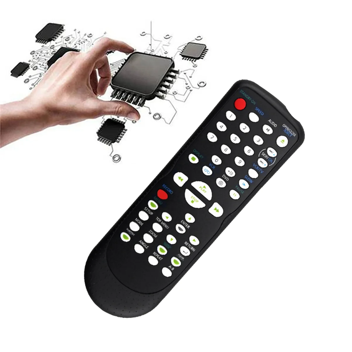 A44TNB179 NB150 เปลี่ยนรีโมทคอนโทรลสําหรับ Magnavox DVD VCR HiFi สเตอริโอ VHS Combo Recorder MWD-2206 MWD-2206A MWD2206A MWD2205