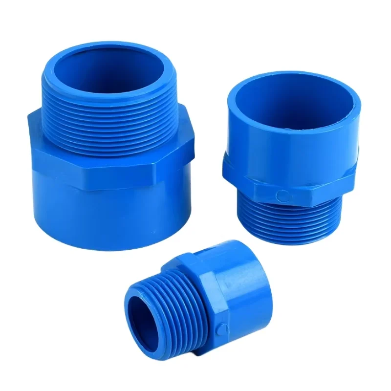 

PVC Pipe Fitting -Thread Plug 1/2",3/4,1" Male BSP Connector Screw Plug End Cap Stop Water Jointer Adapter Plumbing Accessories