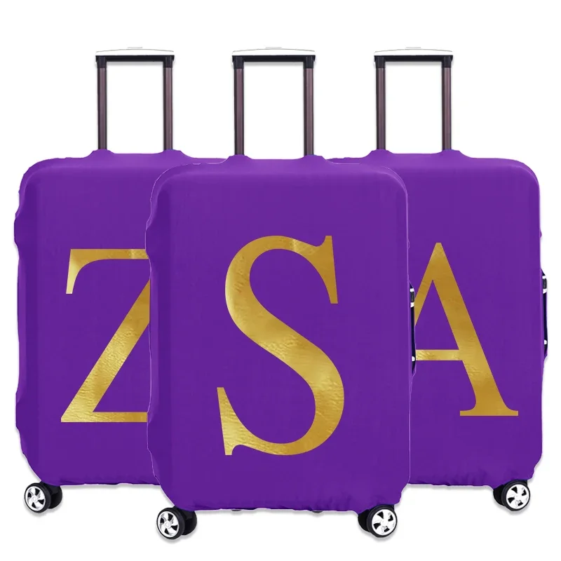 

Чехол для багажа 18-32 дюймов, модная белая серия с буквами, чемодан на колесиках, эластичные мешки для пыли, чехол, дорожные аксессуары