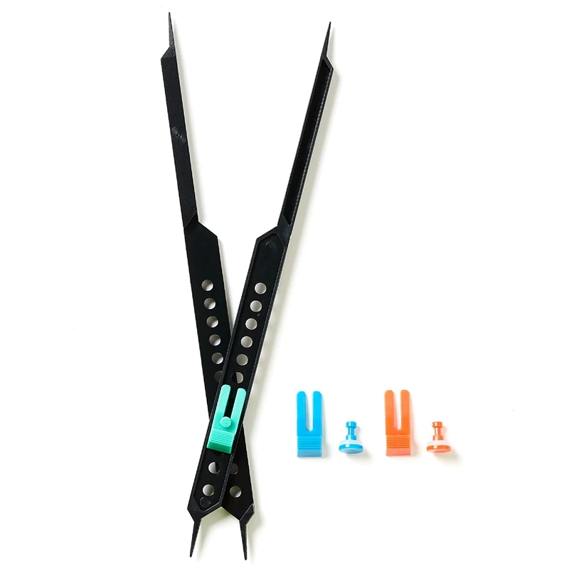 PWS Ruler Art Drawing Ruler Multifunctional Drawing Ruler Proportional Distributor Adjustable Size DIY Drawing Tool