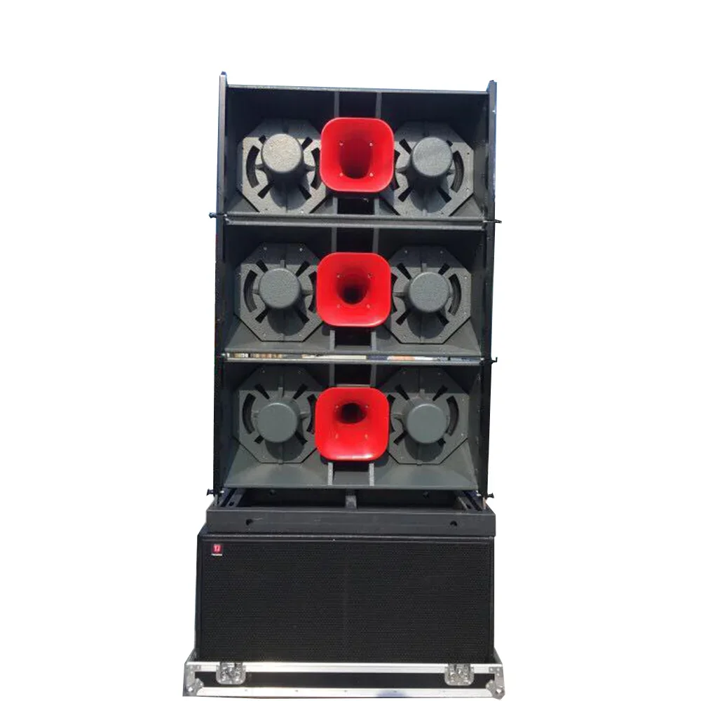 T.I Pro Audio Professional Sound System Dual 15 Inch Two Way Long Distance Full Range Speakers Multi Use System Speaker