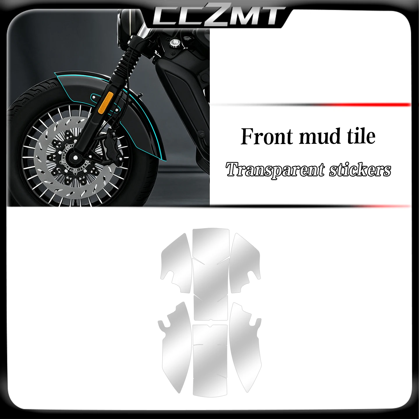 For Benda Commander600 2026 Transparent Invisible Car Cover Film Body Scratch Protection Sticker Modification Accessories