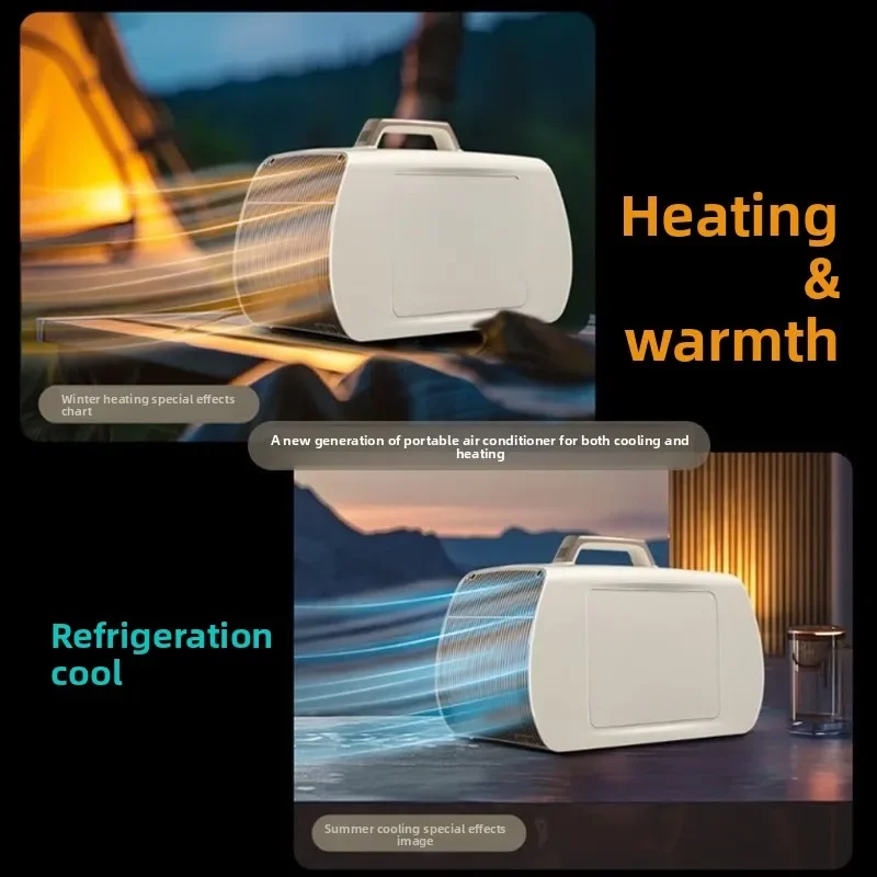 Mobile air conditioner single-cooling integrated unit, small air conditioner without outdoor unit, no installation required,
