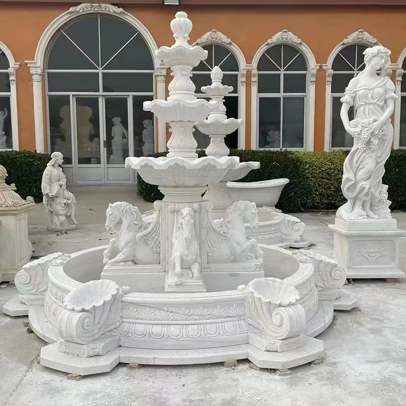 Fountain Sculpture Water-spraying Flowing Pool for Courtyard Landscape Villa Community Feng Shui Ball Deposit Only