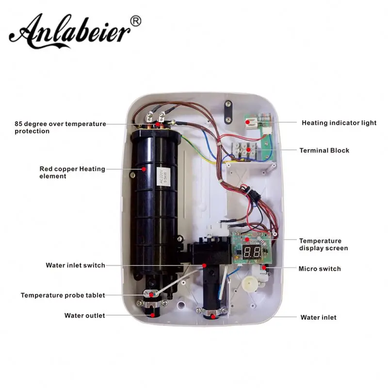 Scaldabagno a microonde approvato CB per il mercato Singapore