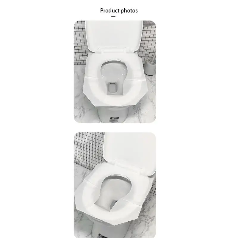 Half-Fold Toilet Seat Covers 250 Sheets Flushable Paper Cover For Bathroom 14x16 Inches Toilet Seat Covers For Kids Potty