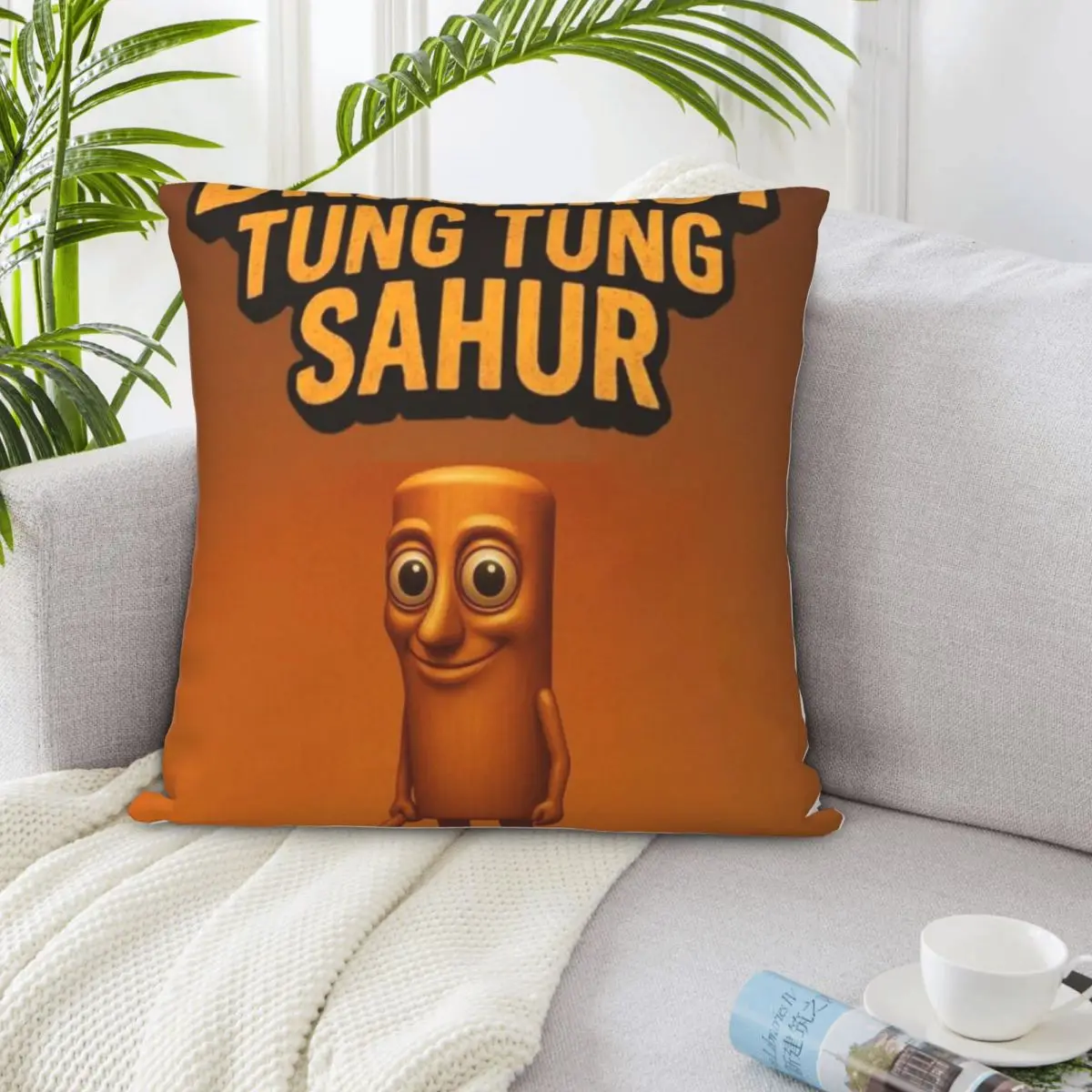 

Tung Tung Tung Sahur 002817 Dakimakura Travel Pillow Sofa Cushion Cover Dakimakura Pillow Case Pillow Cover