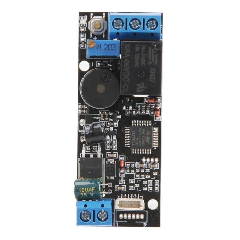 

AA84 2X K202 Fingerprint Control Board, Low Power Consumption 12V Power Supply, Relay Output, Adjustable Closing Time