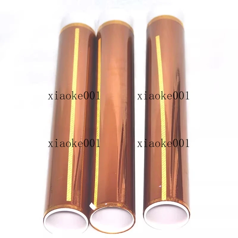 10 Micron Ultra-Thin Polyimide Tape Thick 0.01mm Single-Sided Silicone Has Viscous High Temperature Insulation