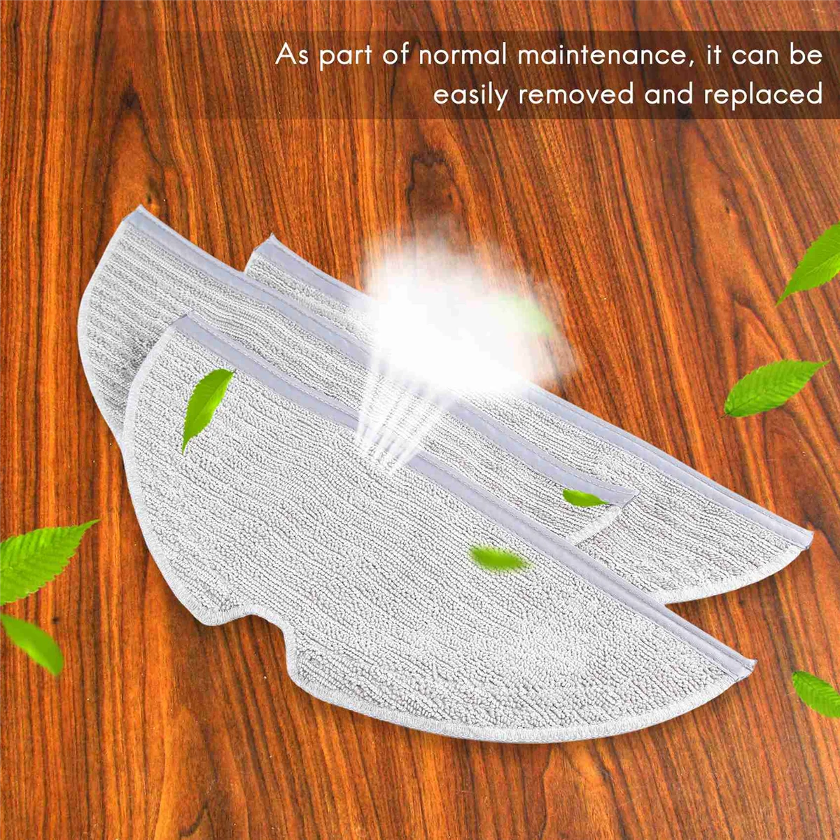 Beliebte 10-teilige Wischtücher mit vollständiger Abdeckung für Xiaomi Roborock S5 S50 S51 S55 S6 S6 MAXV S5 MAX Staubsauger