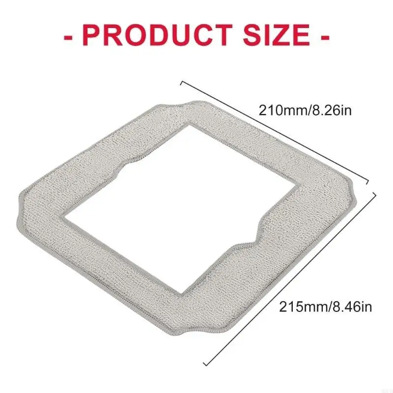 M6CB 5ピースミニウィンドウデバイスの交換用パッド用の洗浄布を簡単に取り付ける