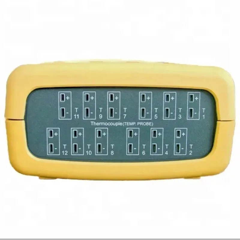 2025 Hot Sale Original 12 Channels TEMPERATURERE CORDER  BTM BTM-4208SD SD Card Real Time Data Recorder