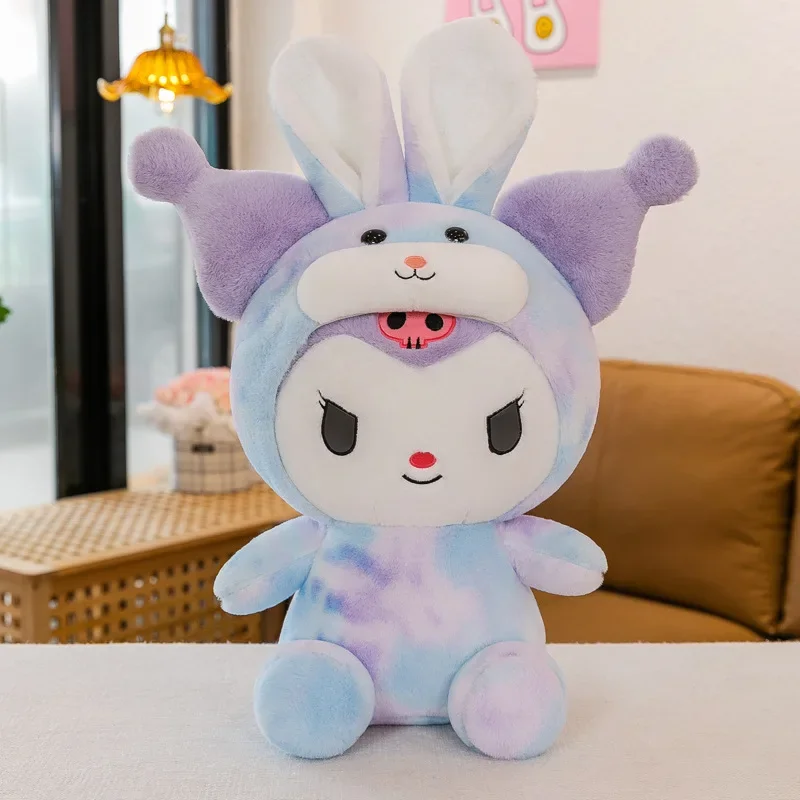 Sanrio-juguetes de peluche de Hello Kitty, juguetes de peluche, Kuromi Melody, Cinnamoroll, almohada, regalo de cumpleaños, regalos de San Valentín,